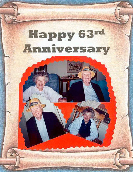 Chuck Wild - Mom and Dad's 63rd wedding anniversary